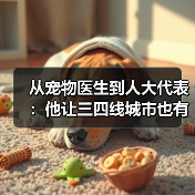 从宠物医生到人大代表:他让三四线城市也有了高品质宠物医疗服务(图4) 宠物医生转型人大代表|推动三四线城市宠物医疗发展(图4)