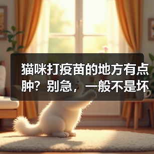 猫咪打疫苗的地方有点肿?别急,一般不是坏事(图3) 猫咪打疫苗后肿胀正常吗|常见原因与应对指南(图3)