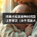 博美犬疫苗接种时间及注意事项(关于博美犬疫苗接种的时间要点,了解宠物健康的必备知识)(图1) 博美犬疫苗接种时间与注意事项全攻略(图1)