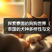 探索泰国的狗狗世界(泰国的犬种多样性与文化传承)(图2) 泰国犬种文化与特色|探索多样性与传统传承(图2)