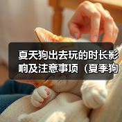 夏季狗狗外出玩耍时长指南｜注意事项全解析(图3)