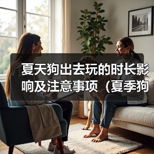 夏季狗狗外出玩耍时长指南｜注意事项全解析(图4)