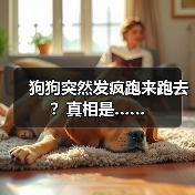 狗狗突然发疯跑来跑去真相揭秘(图2)