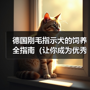 德国刚毛指示犬饲养指南｜全面实用技巧(图3)