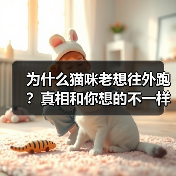为什么猫咪老想往外跑?真相和你想的不一样(附解决办法)(图2) 猫咪总想往外跑原因揭秘|科学解决办法全攻略(图2)