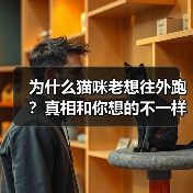 为什么猫咪老想往外跑?真相和你想的不一样(附解决办法)(图4) 猫咪总想往外跑原因揭秘|科学解决办法全攻略(图4)