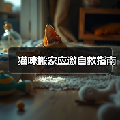 猫咪搬家应激自救指南(图4) 猫咪搬家应激反应处理指南|科学缓解焦虑方法(图4)