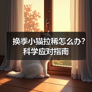 换季小猫拉稀怎么办?科学应对指南(图1) 小猫换季拉稀怎么办?科学应对全攻略(图1)