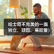 哈士奇不完美的一面(独立、顽固、高能量)(图2) 哈士奇缺点全解析|独立顽固高能量宠物注意事项(图2)