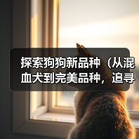 探索狗狗新品种(从混血犬到完美品种,追寻狗狗育种的前沿)(图1) 狗狗新品种探索|混血与科技引领未来宠物趋势(图1)