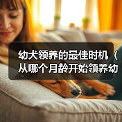 幼犬领养最佳时机｜4-16周社交化全攻略(图4)