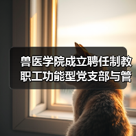 兽医学院成立聘任制教职工功能型党支部与管理委员会(图4) 兽医学院功能型党支部与管理委员会成立|组织建设新举措(图4)