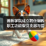 兽医学院成立聘任制教职工功能型党支部与管理委员会(图2) 兽医学院功能型党支部与管理委员会成立|组织建设新举措(图2)
