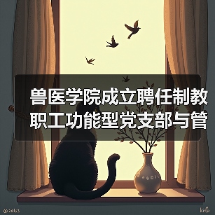 兽医学院成立聘任制教职工功能型党支部与管理委员会(图3) 兽医学院功能型党支部与管理委员会成立|组织建设新举措(图3)