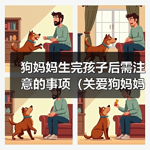 狗妈妈生完孩子后需注意的事项(关爱狗妈妈和新生狗宝宝的健康与幸福)(图2) 狗妈妈产后护理全攻略|健康与幸福指南(图2)