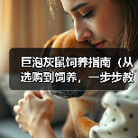 巨泡灰鼠饲养指南(从选购到饲养,一步步教你养宠物灰鼠)(图2) 巨泡灰鼠饲养全攻略|从选购到日常护理指南(图2)