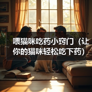 喂猫咪吃药小窍门(让你的猫咪轻松吃下药)(图2) 喂猫咪吃药小窍门|轻松让猫咪接受药物全攻略(图2)