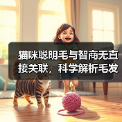 猫咪聪明毛与智商无直接关联,科学解析毛发功能(图1) 猫咪聪明毛与智商无关|科学解析毛发功能全攻略(图1)
