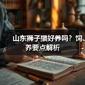山东狮子猫好养吗｜饲养要点解析全攻略