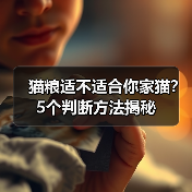 猫粮适不适合你家猫？5个判断方法揭秘