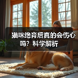 猫咪绝育后真的会伤心吗？科学解析