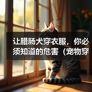 让腊肠犬穿衣服,你必须知道的危害(宠物穿衣服的负面影响及如何保护它们的健康)(图3) 让腊肠犬穿衣服,你必须知道的危害(宠物穿衣服的负面影响及如何保护它们的健康)(图3)