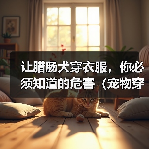 让腊肠犬穿衣服,你必须知道的危害(宠物穿衣服的负面影响及如何保护它们的健康)(图2) 让腊肠犬穿衣服,你必须知道的危害(宠物穿衣服的负面影响及如何保护它们的健康)(图2)
