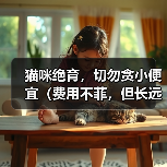 猫咪绝育，切勿贪小便宜（费用不菲，但长远考虑绝对值得投资）