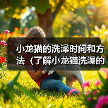 小龙猫的洗澡时间和方法(了解小龙猫洗澡的频率和正确的洗澡方法)(图2) 小龙猫的洗澡时间和方法(了解小龙猫洗澡的频率和正确的洗澡方法)(图2)