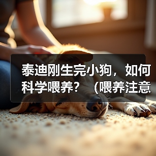 泰迪刚生完小狗,如何科学喂养?(喂养注意事项,营养搭配,健康保障)(图2) 泰迪刚生完小狗,如何科学喂养?(喂养注意事项,营养搭配,健康保障)(图2)