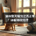 猫咪整天睡觉是否正常?详解睡眠规律(图3) 猫咪整天睡觉是否正常?详解睡眠规律(图3)