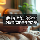 猫咪身上有虫怎么查?5招精准排查体内外寄生虫(图3) 猫咪身上有虫怎么查?5招精准排查体内外寄生虫(图3)