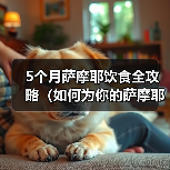 5个月萨摩耶饮食全攻略(如何为你的萨摩耶提供营养均衡的饮食)(图4) 5个月萨摩耶饮食全攻略(如何为你的萨摩耶提供营养均衡的饮食)(图4)