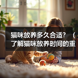 猫咪放养多久合适？（了解猫咪放养时间的重