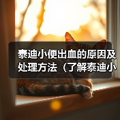 泰迪小便出血的原因及处理方法(了解泰迪小便出血可能的病因及治疗方法,保护宠物的健康)(图2) 泰迪小便出血的原因及处理方法(了解泰迪小便出血可能的病因及治疗方法,保护宠物的健康)(图2)
