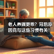 老人养猫更乖?背后原因竟与这些习惯有关!(图4) 老人养猫更乖?背后原因竟与这些习惯有关!(图4)
