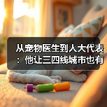 从宠物医生到人大代表：他让三四线城市也有了高品质宠物医疗服务(图3)