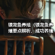 银龙鱼养殖（银龙鱼养殖要点解析，成功养殖