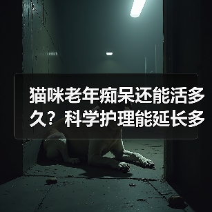 猫咪老年痴呆还能活多久？科学护理能延长多少年？(图2)
