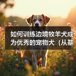 如何训练边境牧羊犬成为优秀的宠物犬（从基础训练到高级训练，打造最可靠的伴侣）(图2)