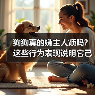 狗狗真的嫌主人烦吗？这些行为表现说明它已忍无可忍(图4)