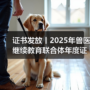 证书发放丨2025年兽医继续教育联合体年度证书正式发放啦！(图4)