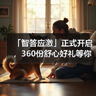 「智答应激」正式开启，360份舒心好礼等你赢！(图2)