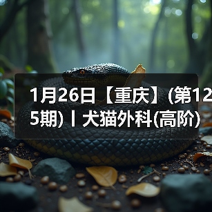 1月26日【重庆】(第125期)丨犬猫外科(高阶)班！含SUB(人人可实操)、乳糜胸等技术！(图2)