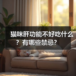 猫咪肝功能不好吃什么？有哪些禁忌？(图2)