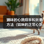 猫咪的心跳频率和测量方法(猫咪的正常心跳频率及家庭测量方法)(图2) 猫咪的心跳频率和测量方法(猫咪的正常心跳频率及家庭测量方法)(图2)