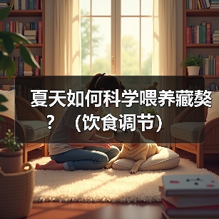 夏天如何科学喂养藏獒？（饮食调节）(图2)