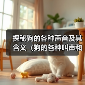 探秘狗的各种声音及其含义（狗的各种叫声和咆哮意味着什么？）(图2)