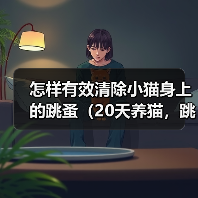 怎样有效清除小猫身上的跳蚤（20天养猫，跳蚤不再困扰/跳蚤侵扰小猫，该怎么办？）(图4)