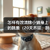 怎样有效清除小猫身上的跳蚤（20天养猫，跳蚤不再困扰/跳蚤侵扰小猫，该怎么办？）(图2)